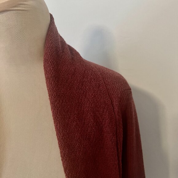 Eileen Fisher Wool Stretch Knit Twinset Cardigan Sweater Sleeveless Top Rib S - Picture 14 of 15